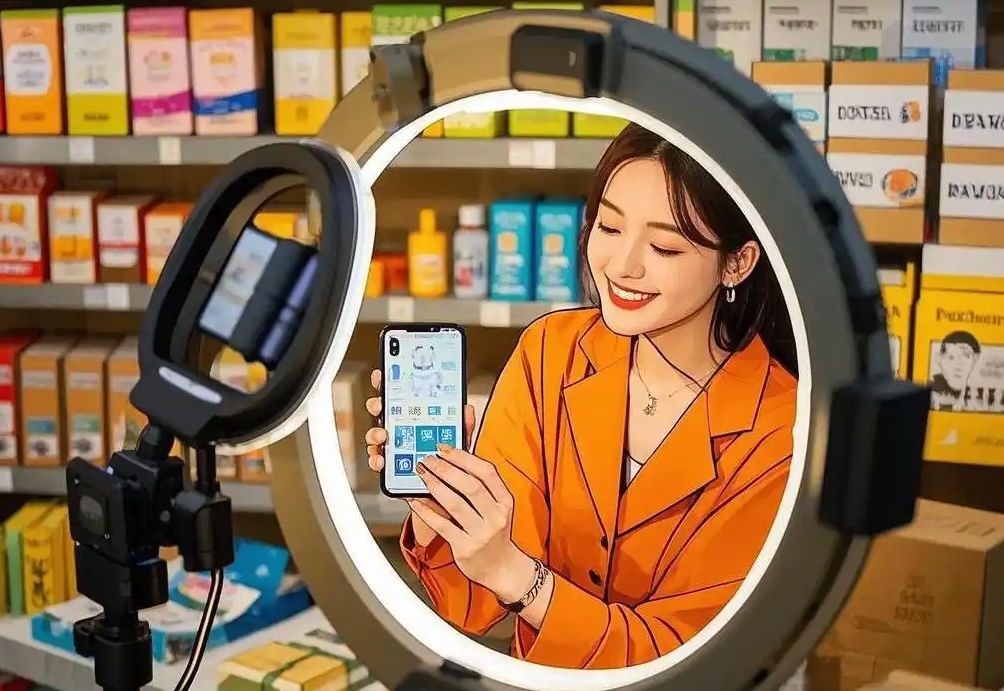 乐好课上线电商模块和电商直播